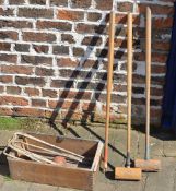 Part croquet set (AF)
