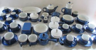 2 boxes of Denby tableware