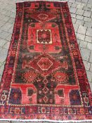 Persian Hamadan Lori village rug 250cm by 110cm