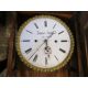 Vienna regulator wall clock maker Johann Kralik in Wien with 3 weights in a cherry wood case with - Image 8 of 12