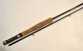 Kunnan Fly Rod: Fine Model No. 921800 8ft 2pc Boron Composite fly rod, #5-6, fully lined guides,
