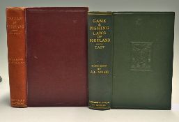 Law of Fishing (Scotland) Books (2) - 1892 