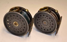 JS Sharp Ltd Aberdeen alloy salmon fly reels (2) The Scottie 4