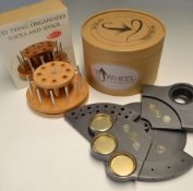 Fine Orvis Fly Tying Wheel/Tywheel c/w all vice attachments, instructions and comes in the mob