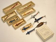 Collection of various Hardy's lures some in original boxes (12): Hardy 