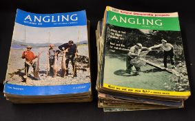 Angling Magazine from 1959/60: Scarce early run of Angling Sept 1959 to Feb 1963 plus later issues -