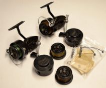 Mitchell prize reel (2): Mitchell 300 fixed spool reel engraved on the bottom of the casing 