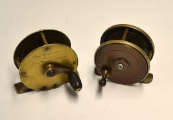 Early Charles Farlow fly reel c.1890: Charles Farlow & Co,191 Strand London 2 3/8