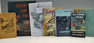 Various Fishing Book Selection - to include 