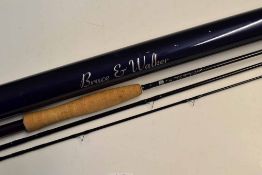 Rod: Fine Bruce and Walker Powerlite Deluxe 8'6