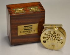 Shakespeare Ltd ed Centenary Fly reel: Fine Centenary 1897-1997 River Breeze 3