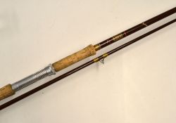 Hardy Spinning Rod: Good Hardy Fibalite Spinning 9ft 6in 2pc rod, with 29