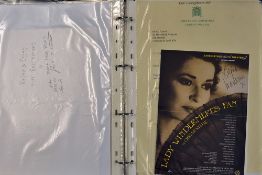 Autograph Selection - includes a variety of autographs, largely entertainment such as BBC Huw
