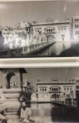 India & Punjab - Golden temple Photographs -Two vintage photographs of the causeway and entry gate