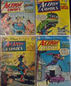 American Comics - Superman DC Publication Action Comics to include No.191, 192, 199 and 200 (4)