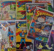 American Comics - Superman DC Superman includes Nos.180-189 missing 183 and 187 (10)