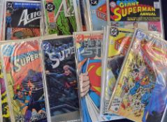 American Comics - DC Assorted Comics includes Superman Annuals, The Man of Steel, and others worth