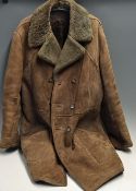 Vintage Real Sheepskin Men's Coat size 44