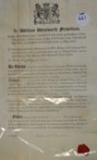 Napoleanic Wars Commission Appointing 