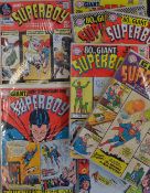 American Comics - Superman DC Superboy Giant page issues includes Nos.1, 10, 129, 138, 147, 156, 165