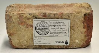 The Beatles - The Cavern Club Original Brick from the world famous Cavern Club, with accompanying