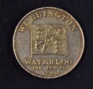 Opening Of Waterloo Bridge - June 18th 1817 - Obverse; Portrait of the Prince Regent. Reverse;