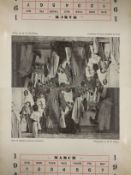India - A print of the Sikh Gurdwara known as the Golden Temple of Amritsar - from a vintage 1942