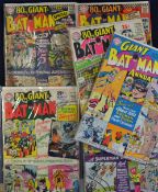 American Comics - Superman DC Publications Batman all Giant 80 page issues includes Nos.2, 5, 12,