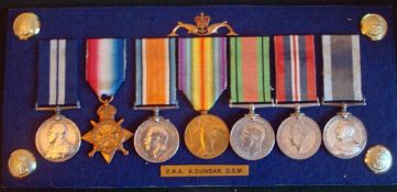 WWI Royal Navy DSM Medal Group to include M246 ERA A Dunbar to consist of D.S.M. For Submarine