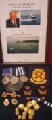 Royal Navy Borneo Medal Group to include JX839060 A J (Nobby) Hall to consist of CSM medal bar