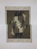 India - Signed Photograph of the Maharajah of Patiala - A fine portrait photograph of Maharajah