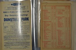 Early 20th Century onwards Assorted Railway Excursion Brochures/Leaflets includes a great