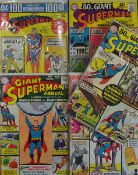 American Comics - Superman DC Superman Giant issues includes Nos.1, 6, 8, 11, 18 (5)