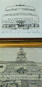 HMS Barham Officers and Crew Photograph a black and white photograph, framed measures 37x32cm
