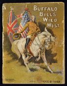 Buffalo Bills Wild West - Tour Of Britain Official Souvenir Programme 1904 - A fine impressive