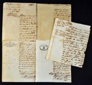 Cuba - 1860s Slavery Manuscripts - includes 5x manuscripts with contents including the life and