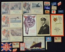 WWI - Christmas in Mesopotamia Postcards - includes 5x Postcards printed by The Times Press