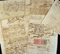 Cuba - 1864 Manuscript Group of Female Doctor - includes excerpts of the life of a female doctor