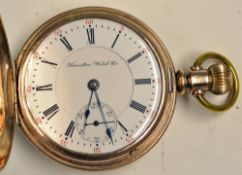 Hamilton Pocket Watch 1904 - serial No. 287762, Grade 927, run: 1000, 18 jewels, running, appears in