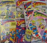 American Comics - Superman DC Superman includes Nos.140, 141, 142, 143, 144 -149 (10)