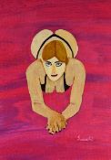 Murderabilia - Serial Killer - Anthony Sowell (b.1959) Original Oil Paintings and Hand Signed Letter