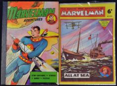 Marvelman Adventures 1961 annual together with Marvelman Comic No.256 (2)