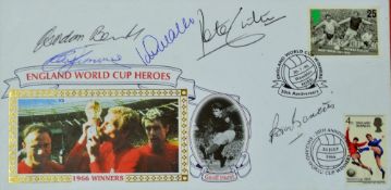 1966 World Cup football memorabilia to include newspaper dated 30 July 1966, World Cup review