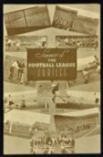 1938/1939 Football League Jubilee match programme Wolverhampton Wanderers v Stoke City at Molineux
