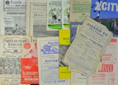 Collection of Accrington Stanley away programmes generally 1958 to 1961 but also includes 1944/1945,