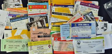 Collection of football tickets to include good content of Wolverhampton Wanderers, Walsall plus many