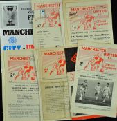 Manchester United Youth home programmes to include 1962/1963 Newcastle United (Best) 1963/1964