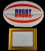 Rare 2007 Rugby World Cup book: by Peter Murray titled 