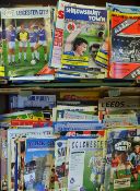 Comprehensive Shrewsbury Town football programmes both homes & aways for seasons 1980/81-1992/93