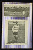 1930/1931 Queens Park Rangers v Crystal Palace match programme. Generally good, slight rust mark.